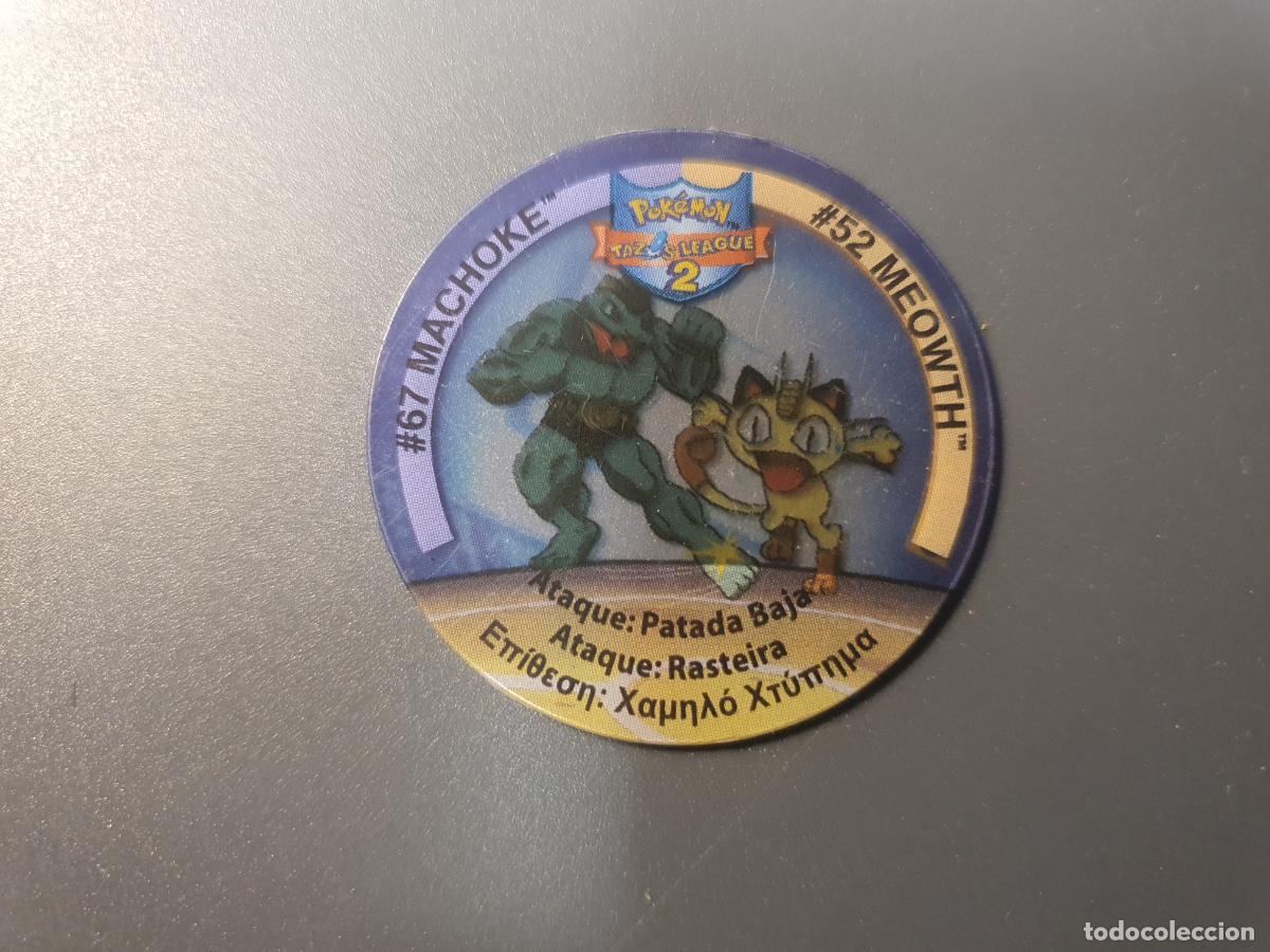 Juguetes antiguos y Juegos de colecci&oacute;n: TAZO POKEMON -- A&Ntilde;O 2002 -- POKEMON TAZOS LEAGUE 2 -- MATUTANO - ESPA&Ntilde;A -- N&ordm; 67 52