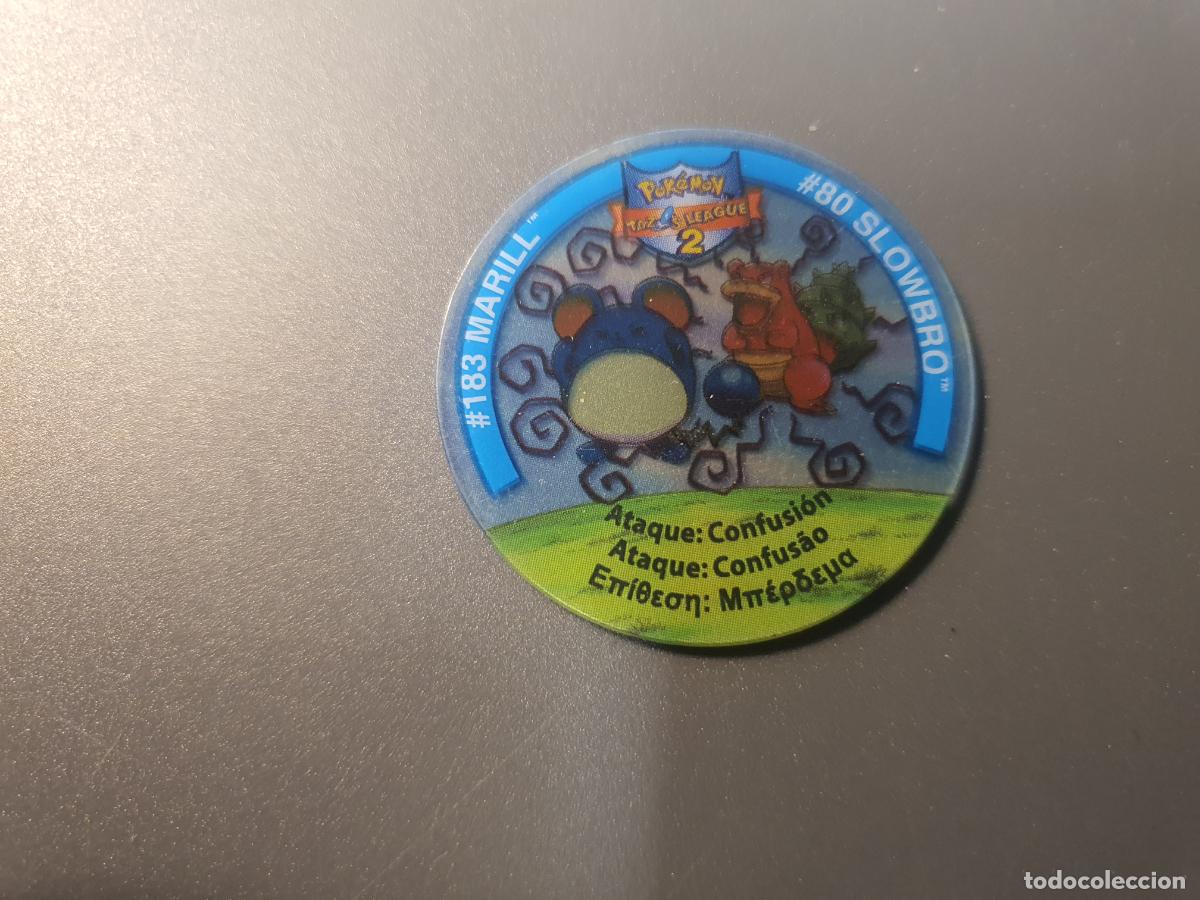 Juguetes antiguos y Juegos de colecci&oacute;n: TAZO POKEMON -- A&Ntilde;O 2002 -- POKEMON TAZOS LEAGUE 2 -- MATUTANO - ESPA&Ntilde;A -- N&ordm; 183 80