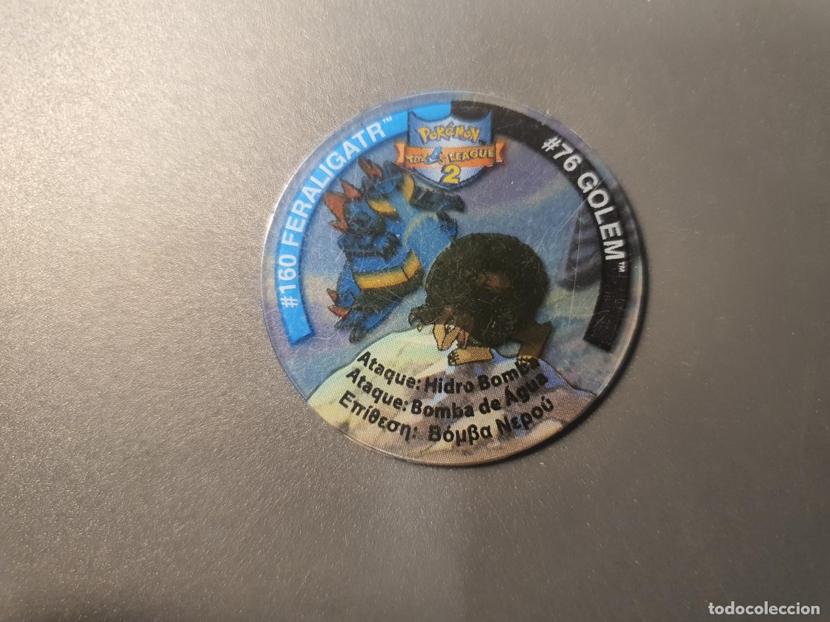 Juguetes antiguos y Juegos de colecci&oacute;n: TAZO POKEMON -- A&Ntilde;O 2002 -- POKEMON TAZOS LEAGUE 2 -- MATUTANO - ESPA&Ntilde;A -- N&ordm; 160 76