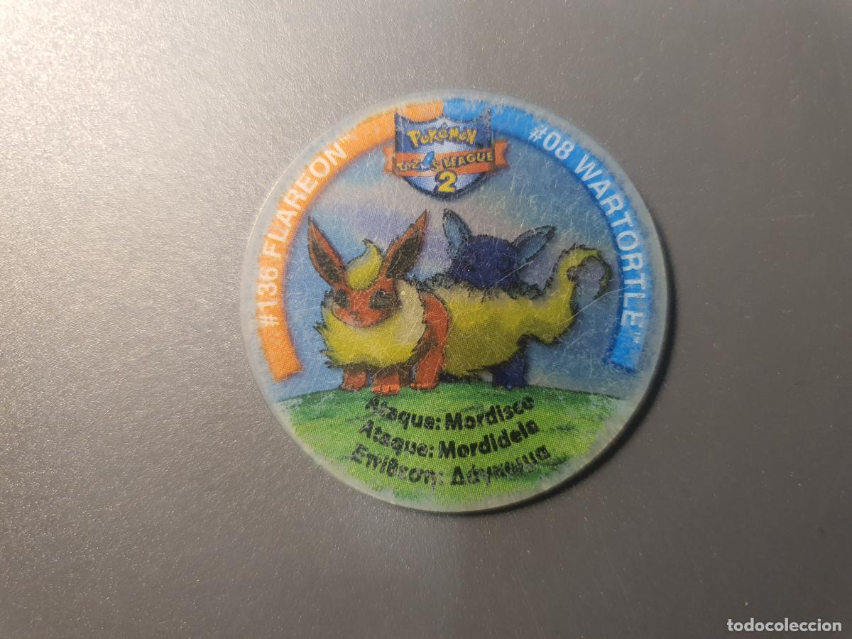 Juguetes antiguos y Juegos de colecci&oacute;n: TAZO POKEMON -- A&Ntilde;O 2002 -- POKEMON TAZOS LEAGUE 2 -- MATUTANO - ESPA&Ntilde;A -- N&ordm; 136 8