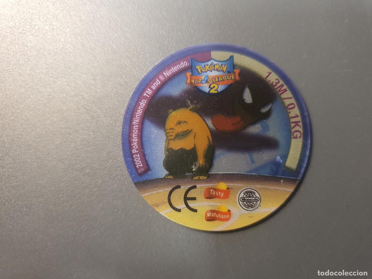 Juguetes antiguos y Juegos de colecci&oacute;n: TAZO POKEMON -- A&Ntilde;O 2002 -- POKEMON TAZOS LEAGUE 2 -- MATUTANO - ESPA&Ntilde;A -- N&ordm; 92 96
