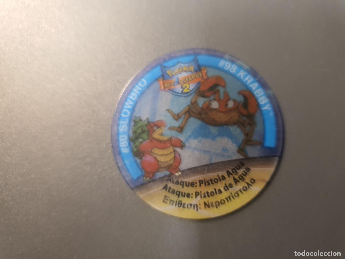 Juguetes antiguos y Juegos de colecci&oacute;n: TAZO POKEMON -- A&Ntilde;O 2002 -- POKEMON TAZOS LEAGUE 2 -- MATUTANO - ESPA&Ntilde;A -- N&ordm; 80 98