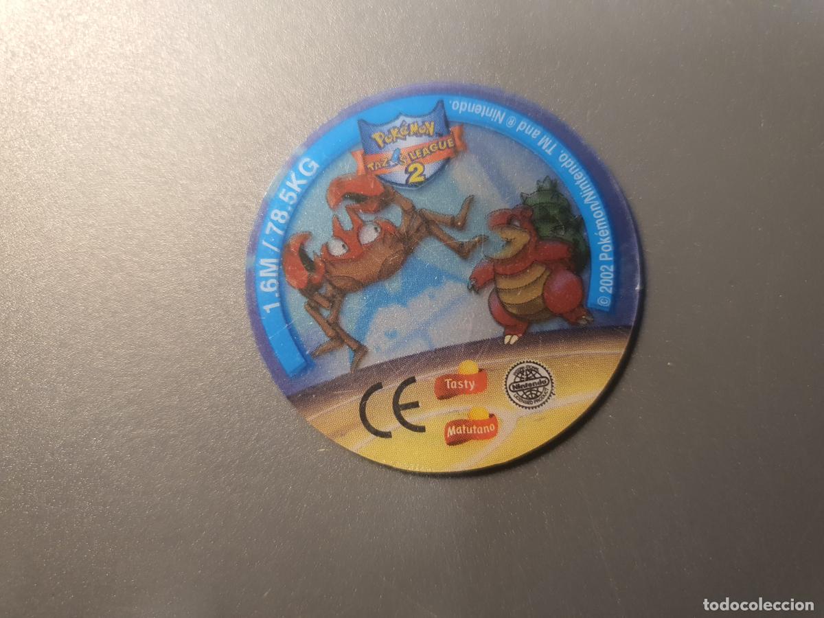 Juguetes antiguos y Juegos de colecci&oacute;n: TAZO POKEMON -- A&Ntilde;O 2002 -- POKEMON TAZOS LEAGUE 2 -- MATUTANO - ESPA&Ntilde;A -- N&ordm; 80 98