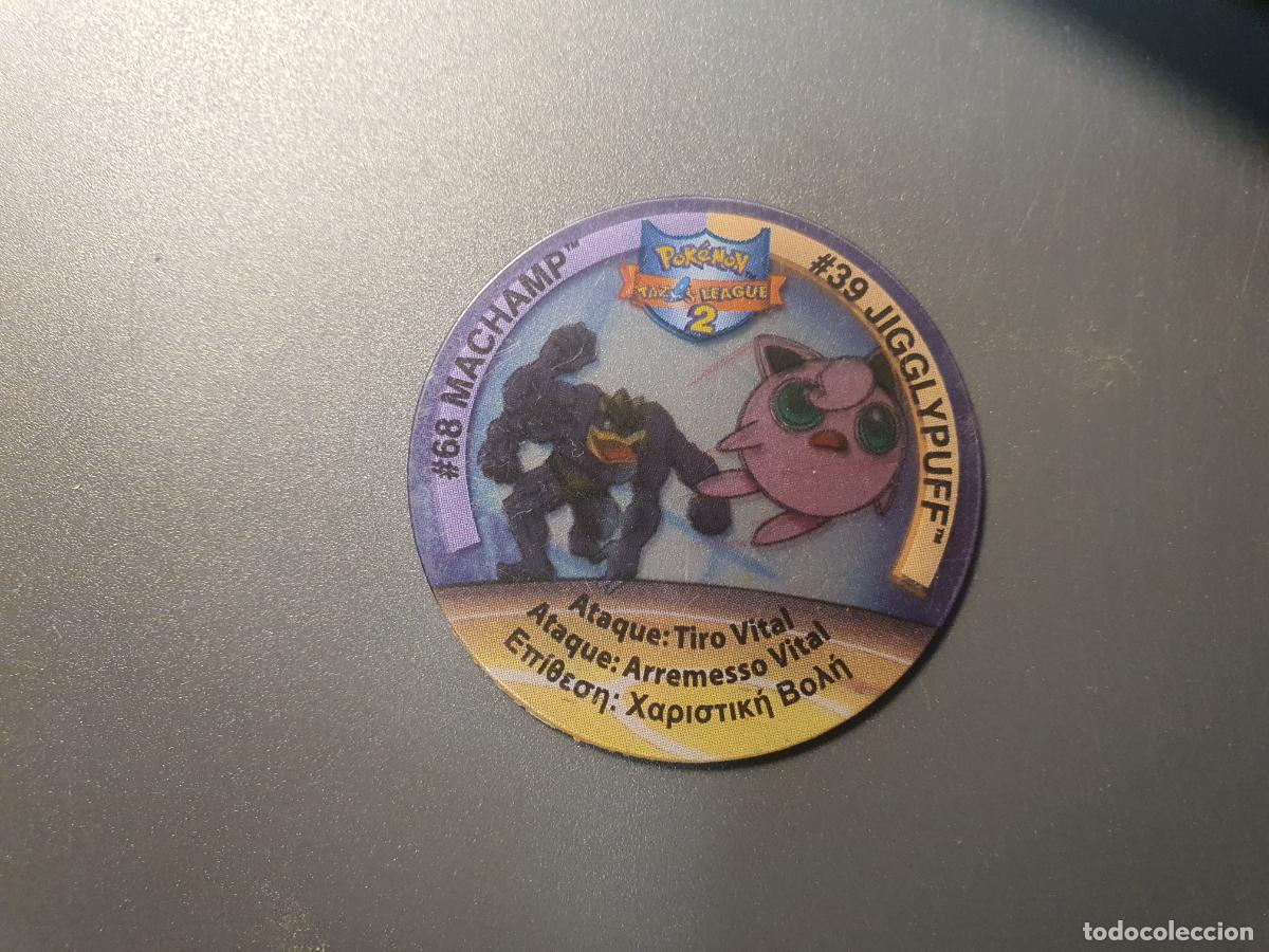 Brinquedos antigos e Jogos de cole&ccedil;&atilde;o: TAZO POKEMON -- A&Ntilde;O 2002 -- POKEMON TAZOS LEAGUE 2 -- MATUTANO - ESPA&Ntilde;A -- N&ordm; 68 39