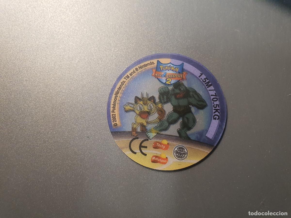 Brinquedos antigos e Jogos de cole&ccedil;&atilde;o: TAZO POKEMON -- A&Ntilde;O 2002 -- POKEMON TAZOS LEAGUE 2 -- MATUTANO - ESPA&Ntilde;A -- N&ordm; 67 52