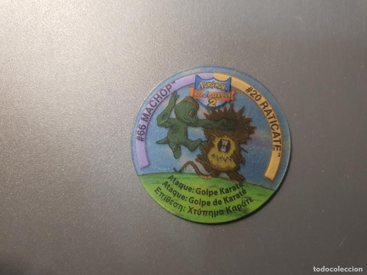 Brinquedos antigos e Jogos de cole&ccedil;&atilde;o: TAZO POKEMON -- A&Ntilde;O 2002 -- POKEMON TAZOS LEAGUE 2 -- MATUTANO - ESPA&Ntilde;A -- N&ordm; 66 20