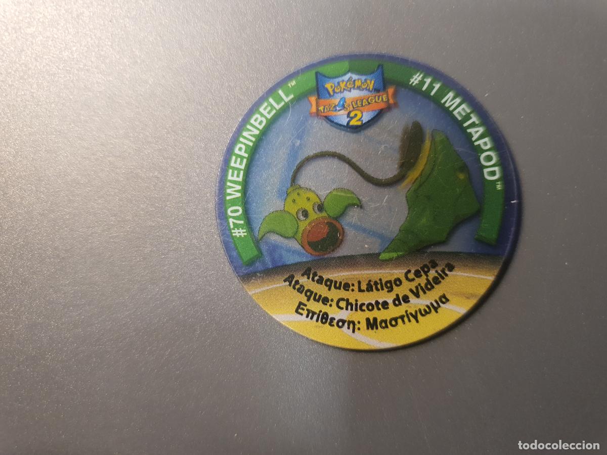 Juguetes antiguos y Juegos de colecci&oacute;n: TAZO POKEMON -- A&Ntilde;O 2002 -- POKEMON TAZOS LEAGUE 2 -- MATUTANO - ESPA&Ntilde;A -- N&ordm; 70 11