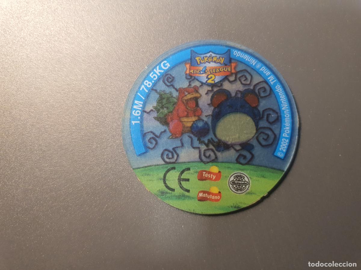 Juguetes antiguos y Juegos de colecci&oacute;n: TAZO POKEMON -- A&Ntilde;O 2002 -- POKEMON TAZOS LEAGUE 2 -- MATUTANO - ESPA&Ntilde;A -- N&ordm; 183 80
