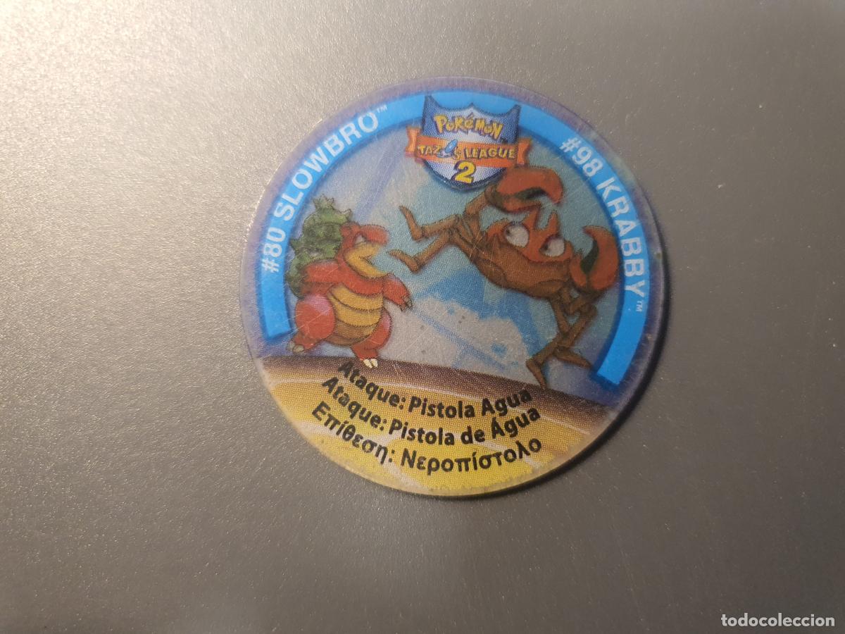 Juguetes antiguos y Juegos de colecci&oacute;n: TAZO POKEMON -- A&Ntilde;O 2002 -- POKEMON TAZOS LEAGUE 2 -- MATUTANO - ESPA&Ntilde;A -- N&ordm; 80 98