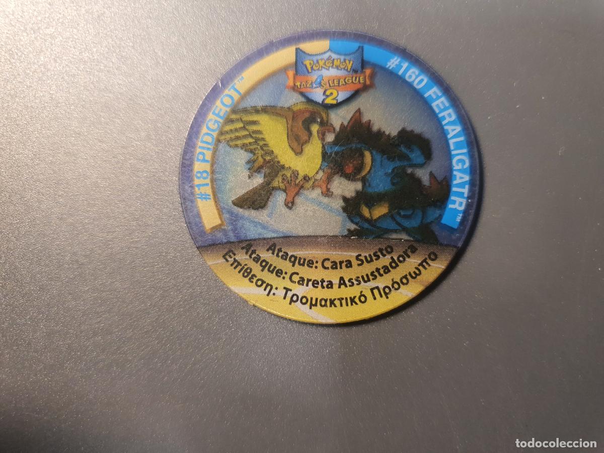 Brinquedos antigos e Jogos de cole&ccedil;&atilde;o: TAZO POKEMON -- A&Ntilde;O 2002 -- POKEMON TAZOS LEAGUE 2 -- MATUTANO - ESPA&Ntilde;A -- N&ordm; 18 160