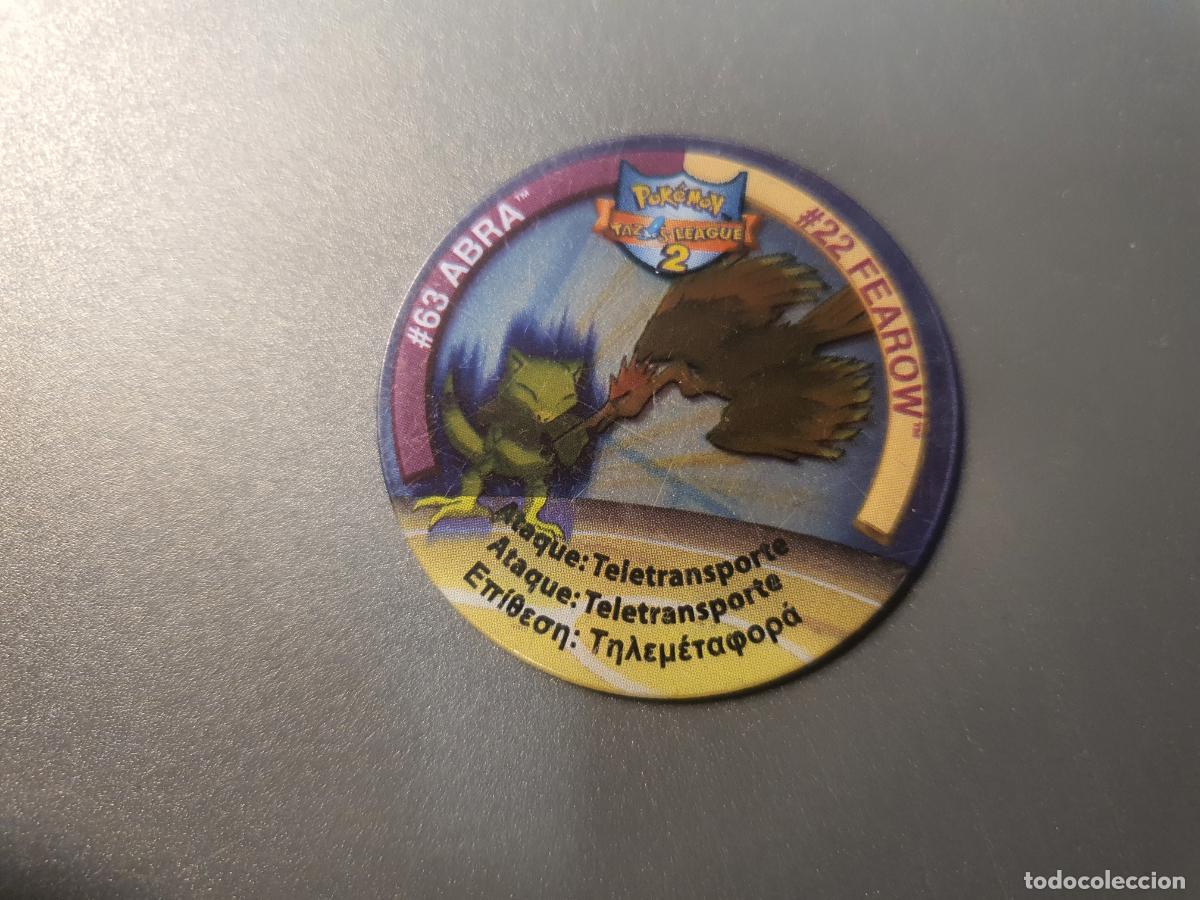 Juguetes antiguos y Juegos de colecci&oacute;n: TAZO POKEMON -- A&Ntilde;O 2002 -- POKEMON TAZOS LEAGUE 2 -- MATUTANO - ESPA&Ntilde;A -- N&ordm; 63 22
