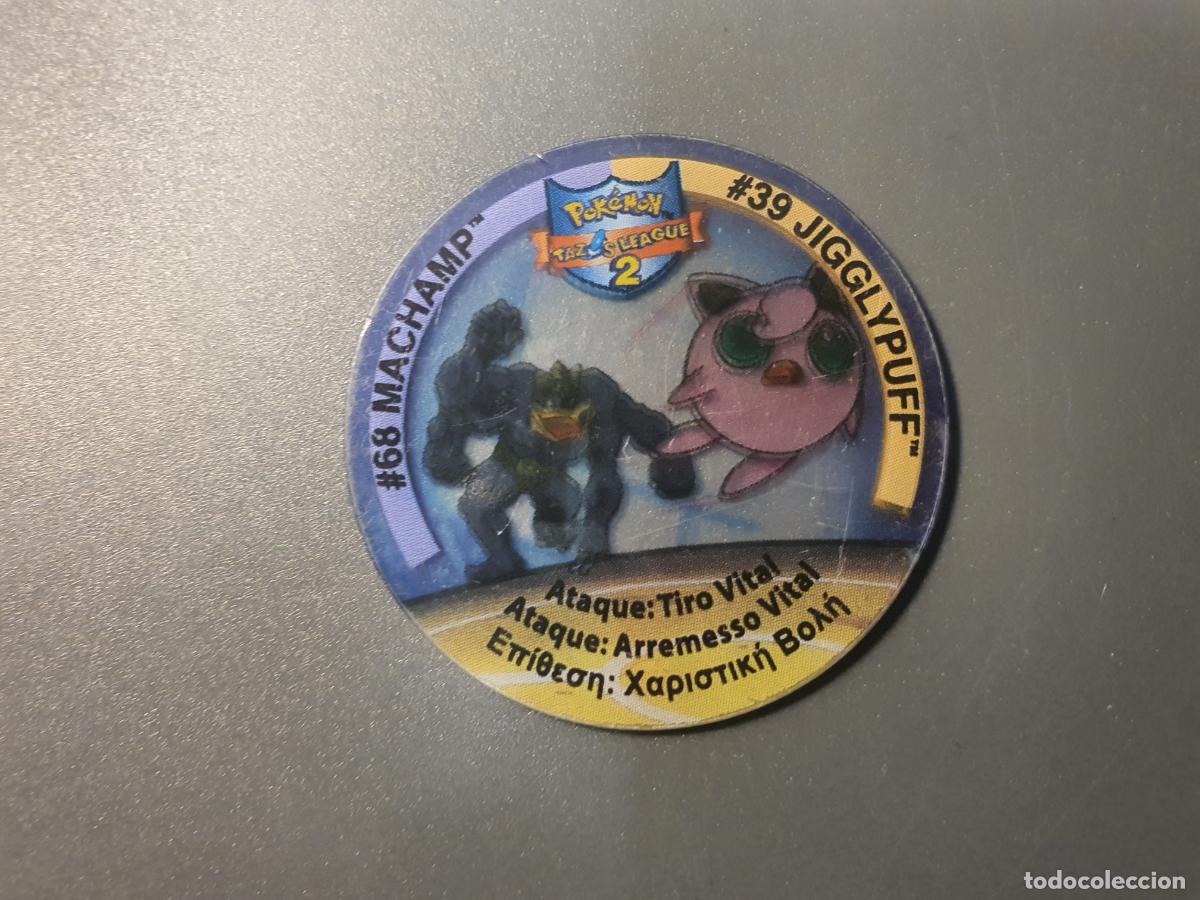 Juguetes antiguos y Juegos de colecci&oacute;n: TAZO POKEMON -- A&Ntilde;O 2002 -- POKEMON TAZOS LEAGUE 2 -- MATUTANO - ESPA&Ntilde;A -- N&ordm; 68 39