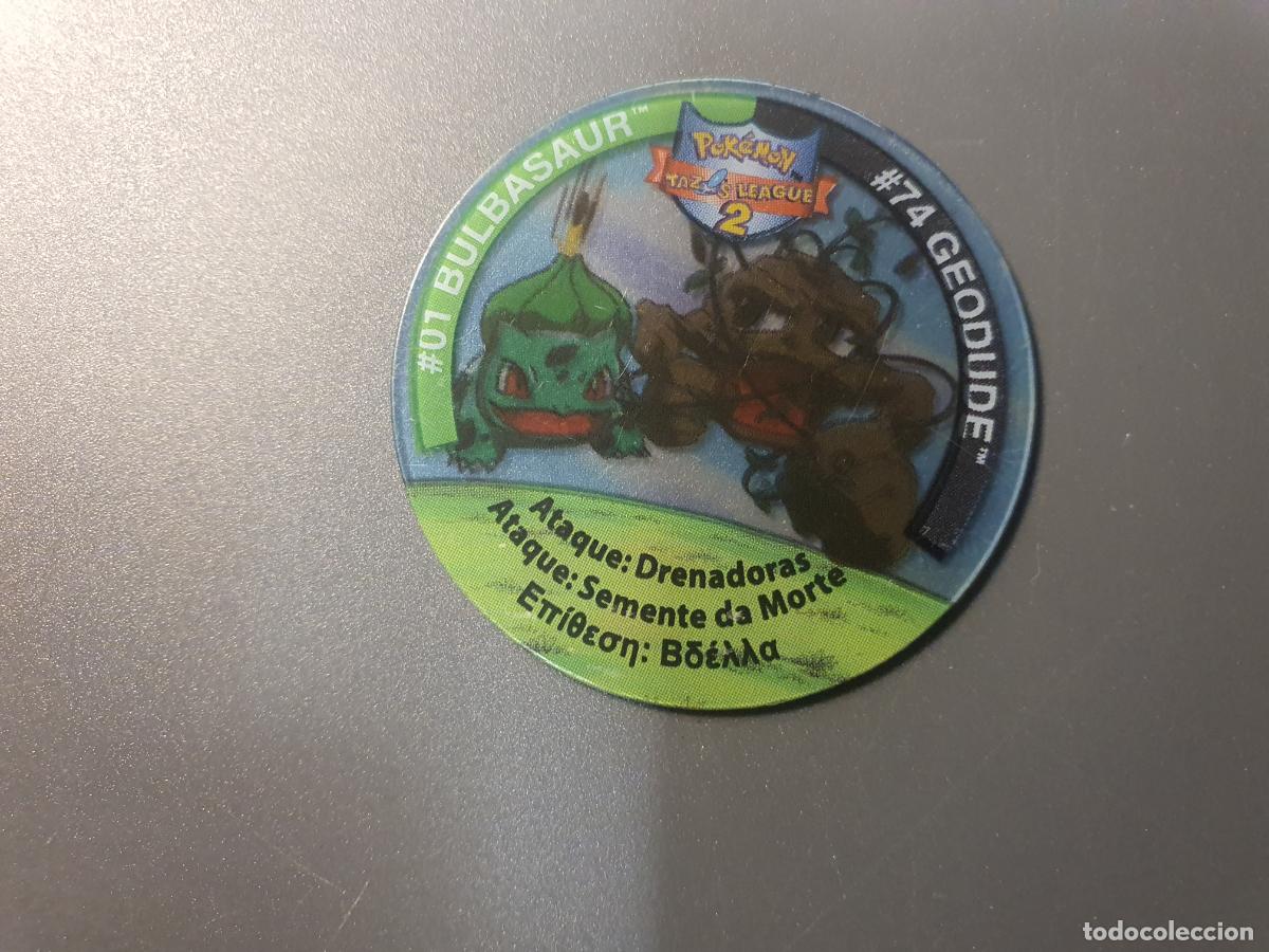 Juguetes antiguos y Juegos de colecci&oacute;n: TAZO POKEMON -- A&Ntilde;O 2002 -- POKEMON TAZOS LEAGUE 2 -- MATUTANO - ESPA&Ntilde;A -- N&ordm; 1 74