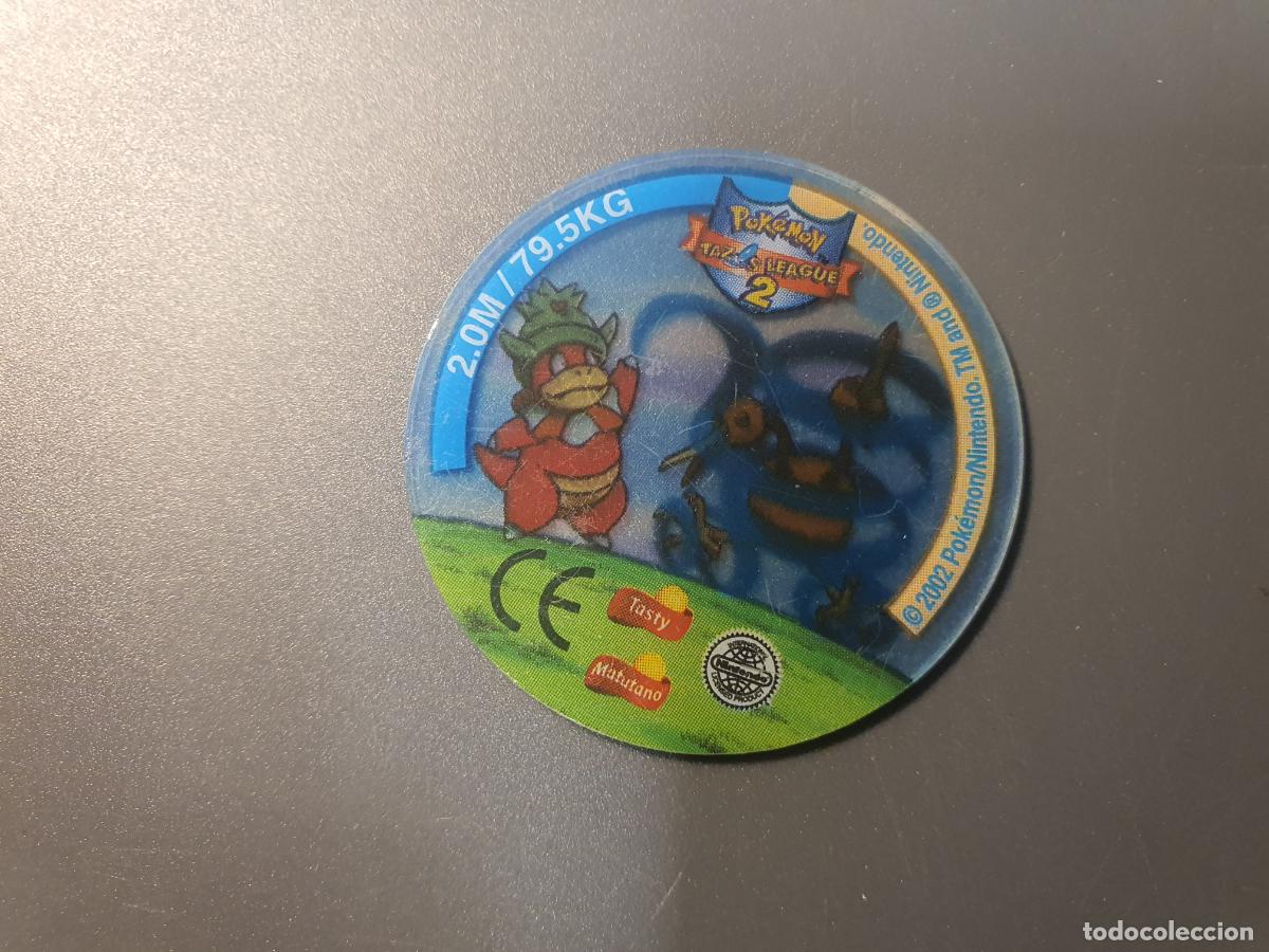 Brinquedos antigos e Jogos de cole&ccedil;&atilde;o: TAZO POKEMON -- A&Ntilde;O 2002 -- POKEMON TAZOS LEAGUE 2 -- MATUTANO - ESPA&Ntilde;A -- N&ordm; 84 199