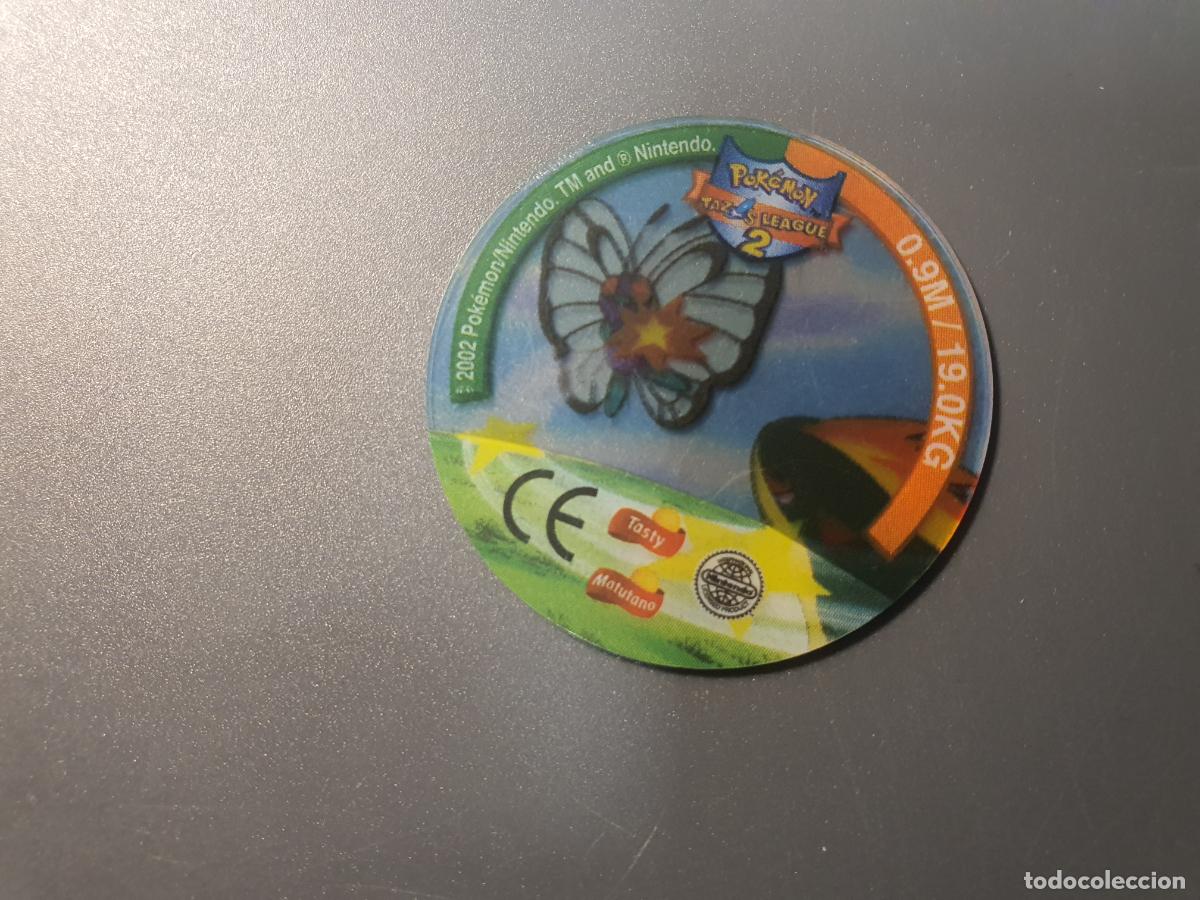 Brinquedos antigos e Jogos de cole&ccedil;&atilde;o: TAZO POKEMON -- A&Ntilde;O 2002 -- POKEMON TAZOS LEAGUE 2 -- MATUTANO - ESPA&Ntilde;A -- N&ordm; 156 12