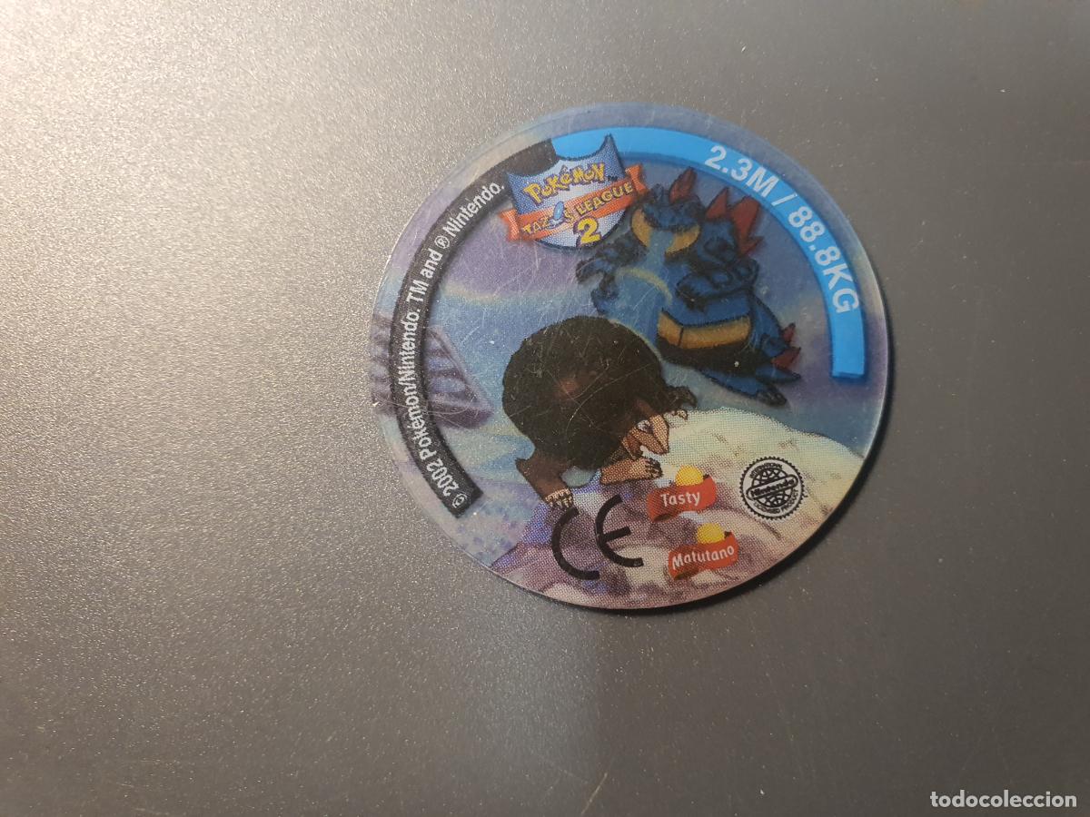 Brinquedos antigos e Jogos de cole&ccedil;&atilde;o: TAZO POKEMON -- A&Ntilde;O 2002 -- POKEMON TAZOS LEAGUE 2 -- MATUTANO - ESPA&Ntilde;A -- N&ordm; 160 76