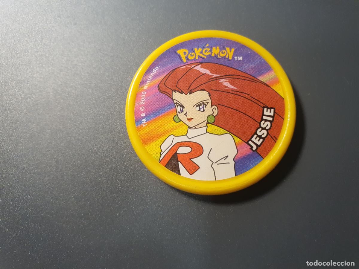 Juguetes antiguos y Juegos de colecci&oacute;n: TAZO POKEMON -- A&Ntilde;O 2000 -- POKEMON MASTER TAZO - ESPA&Ntilde;A - JESSIE