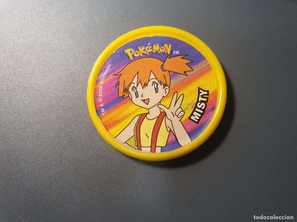 Brinquedos antigos e Jogos de cole&ccedil;&atilde;o: TAZO POKEMON -- A&Ntilde;O 2000 -- POKEMON MASTER TAZO - ESPA&Ntilde;A - MISTY
