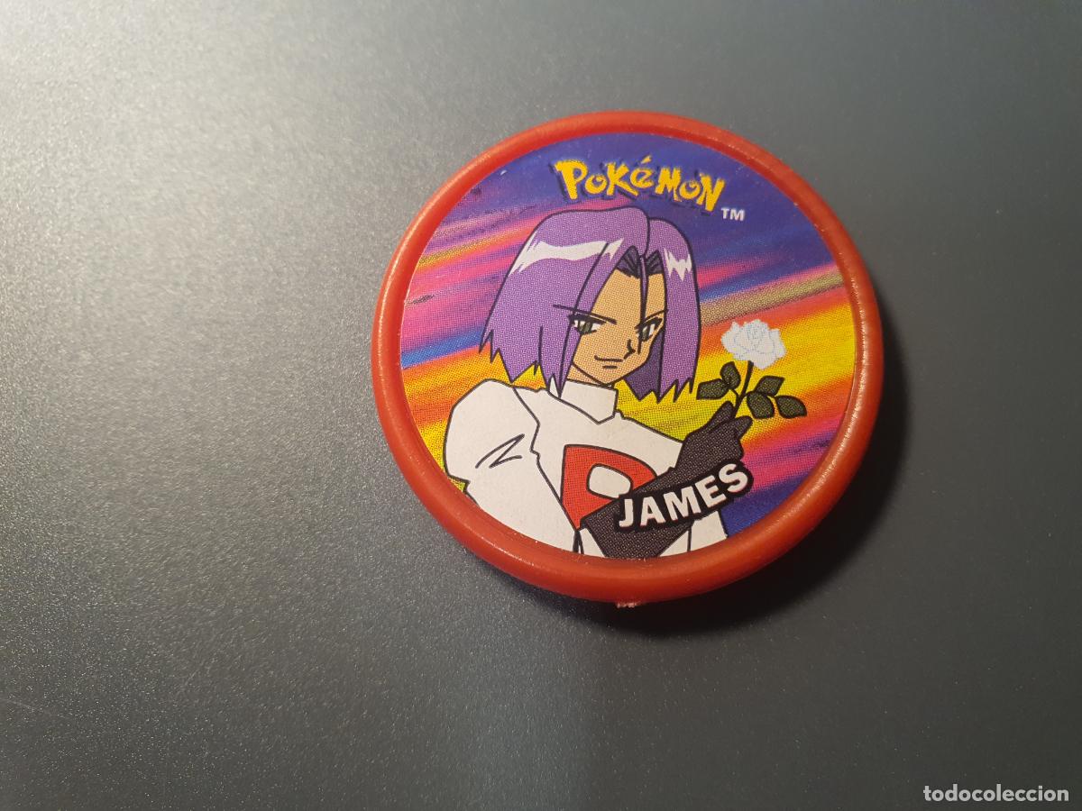 Brinquedos antigos e Jogos de cole&ccedil;&atilde;o: TAZO POKEMON -- A&Ntilde;O 2000 -- POKEMON MASTER TAZO - ESPA&Ntilde;A - JAMES
