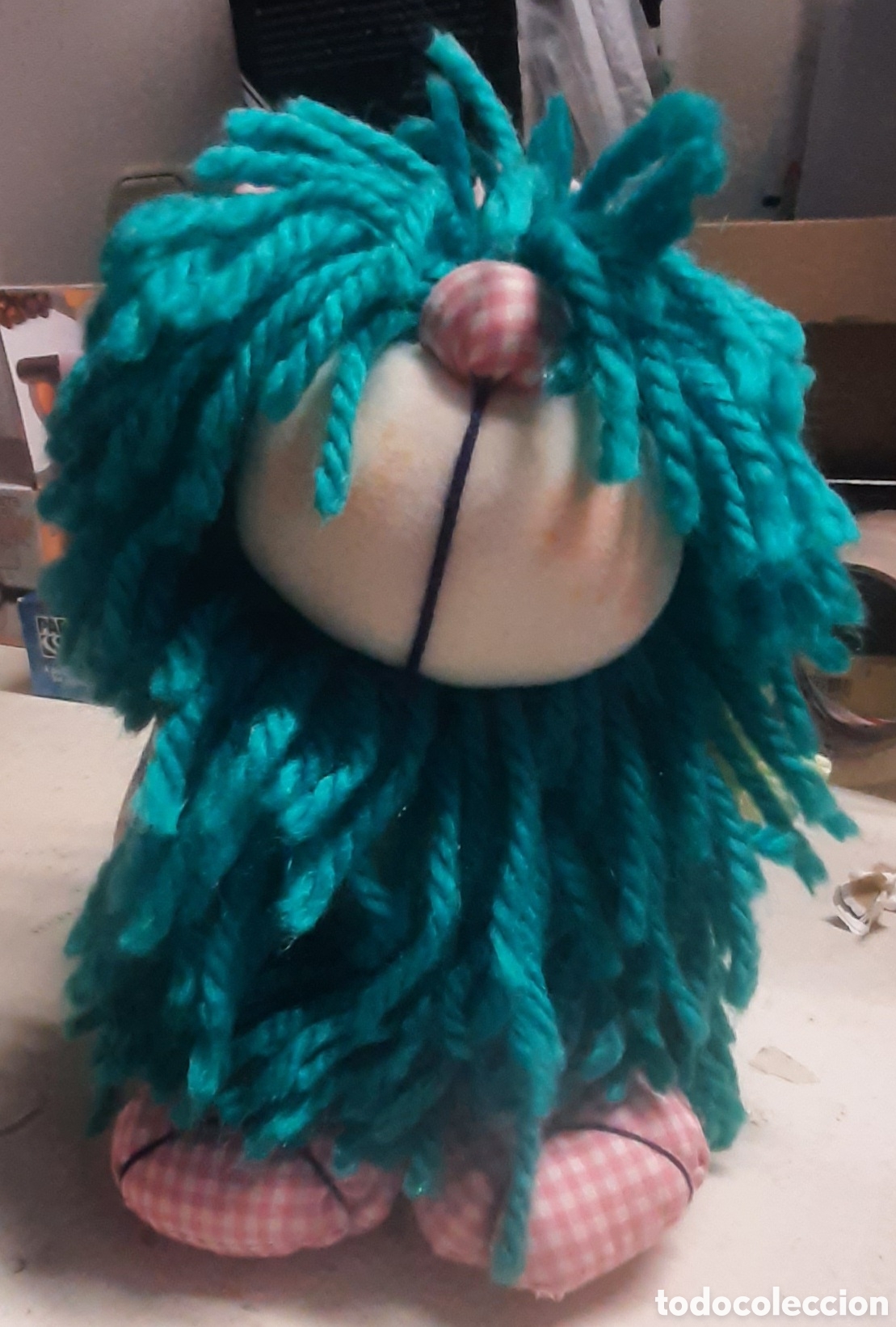 Juguetes antiguos y Juegos de colecci&oacute;n: peluche lana vintage