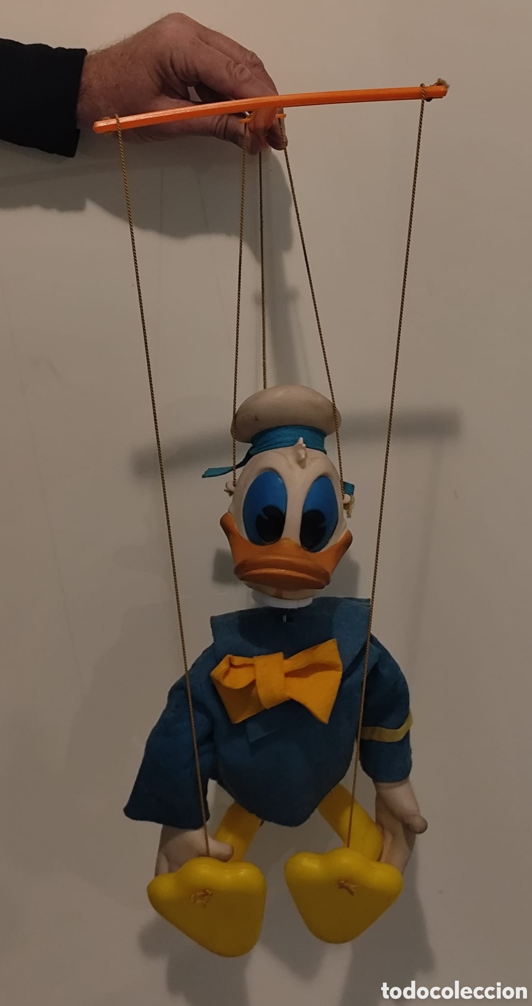 Juguetes antiguos y Juegos de colecci&oacute;n: ANTIGUA MARIONETA GUI&Ntilde;OL PATO DONALD