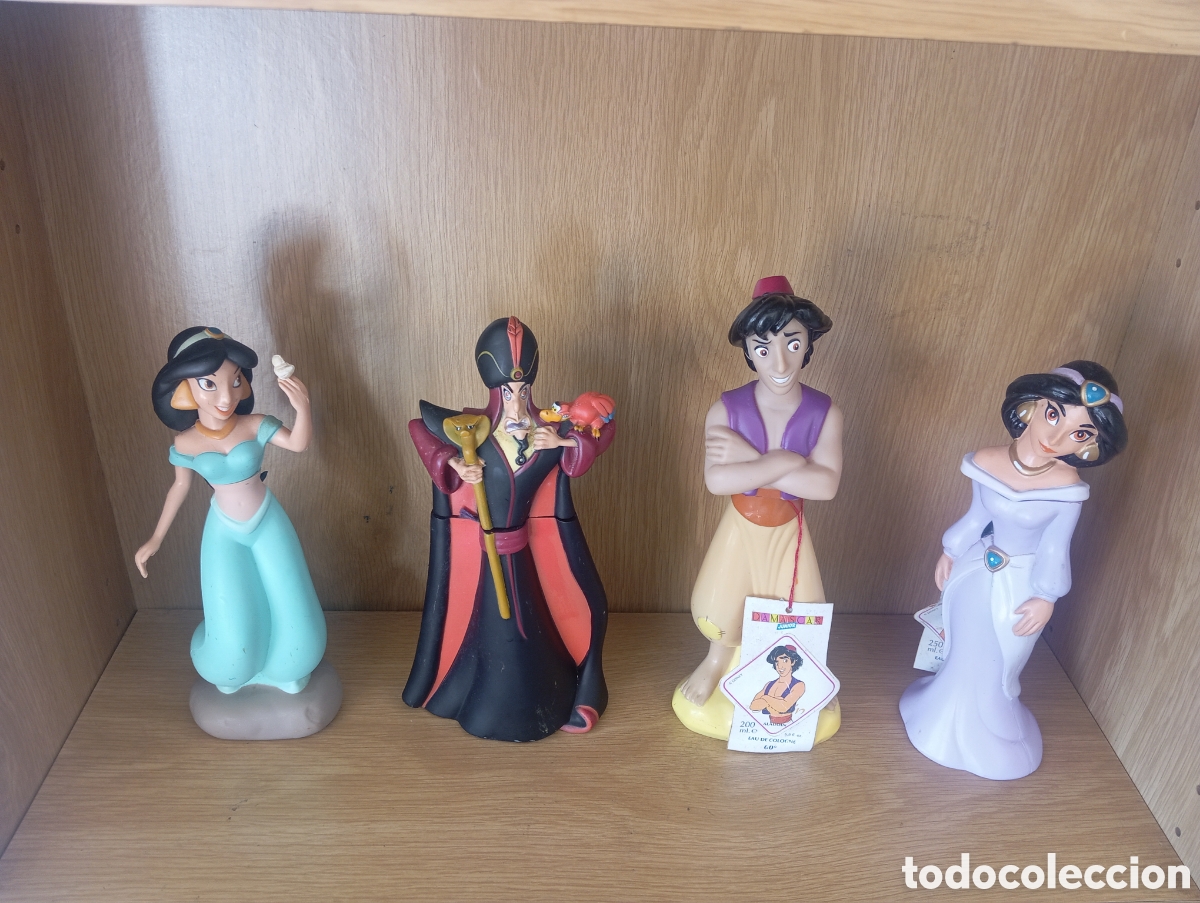 Juguetes antiguos y Juegos de colecci&oacute;n: Lote de figuras de la pel&iacute;cula Disney aladdin