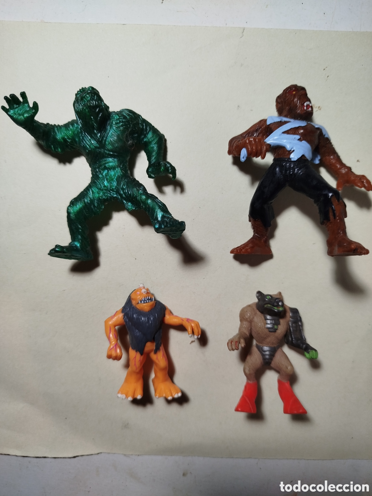 Juguetes antiguos y Juegos de colecci&oacute;n: Lote figuras monstruos pvc