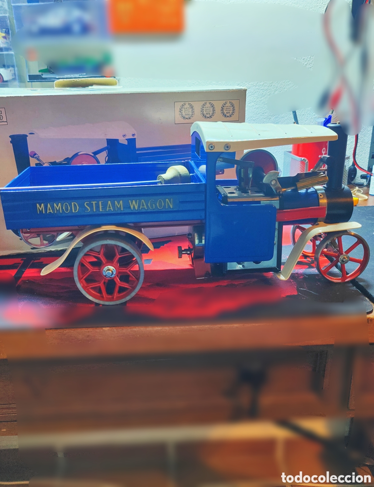 Juguetes antiguos y Juegos de colecci&oacute;n: Mamod Steam Wagon / cami&oacute;n de vapor de mamod