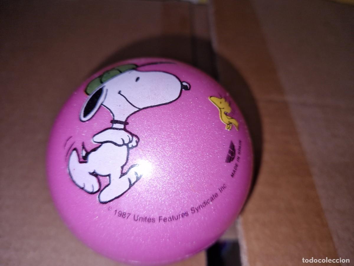 Juguetes antiguos y Juegos de colecci&oacute;n: SNOOPY PELOTA A&Ntilde;O 1987