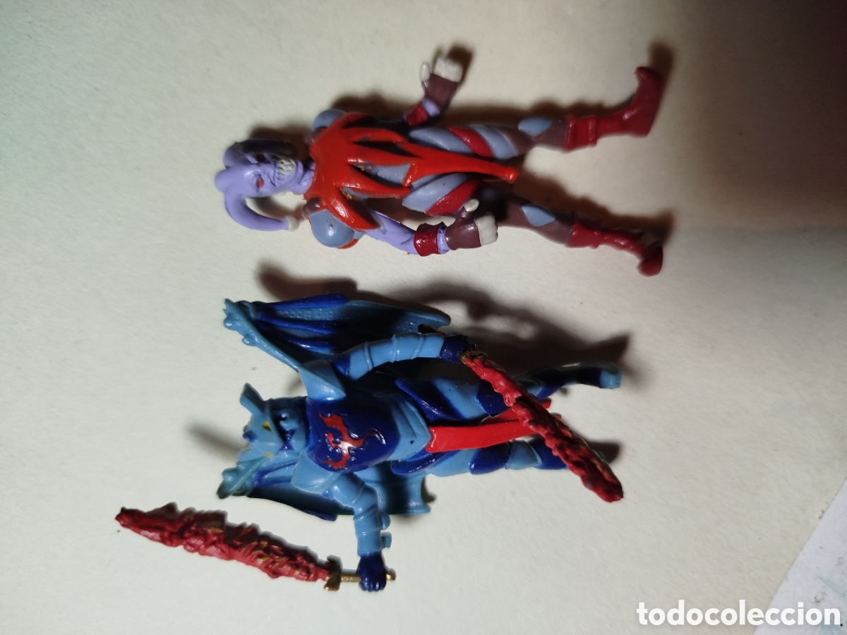 Giocattoli antichi e Giochi di collezione: Dos mini figuras de pvc