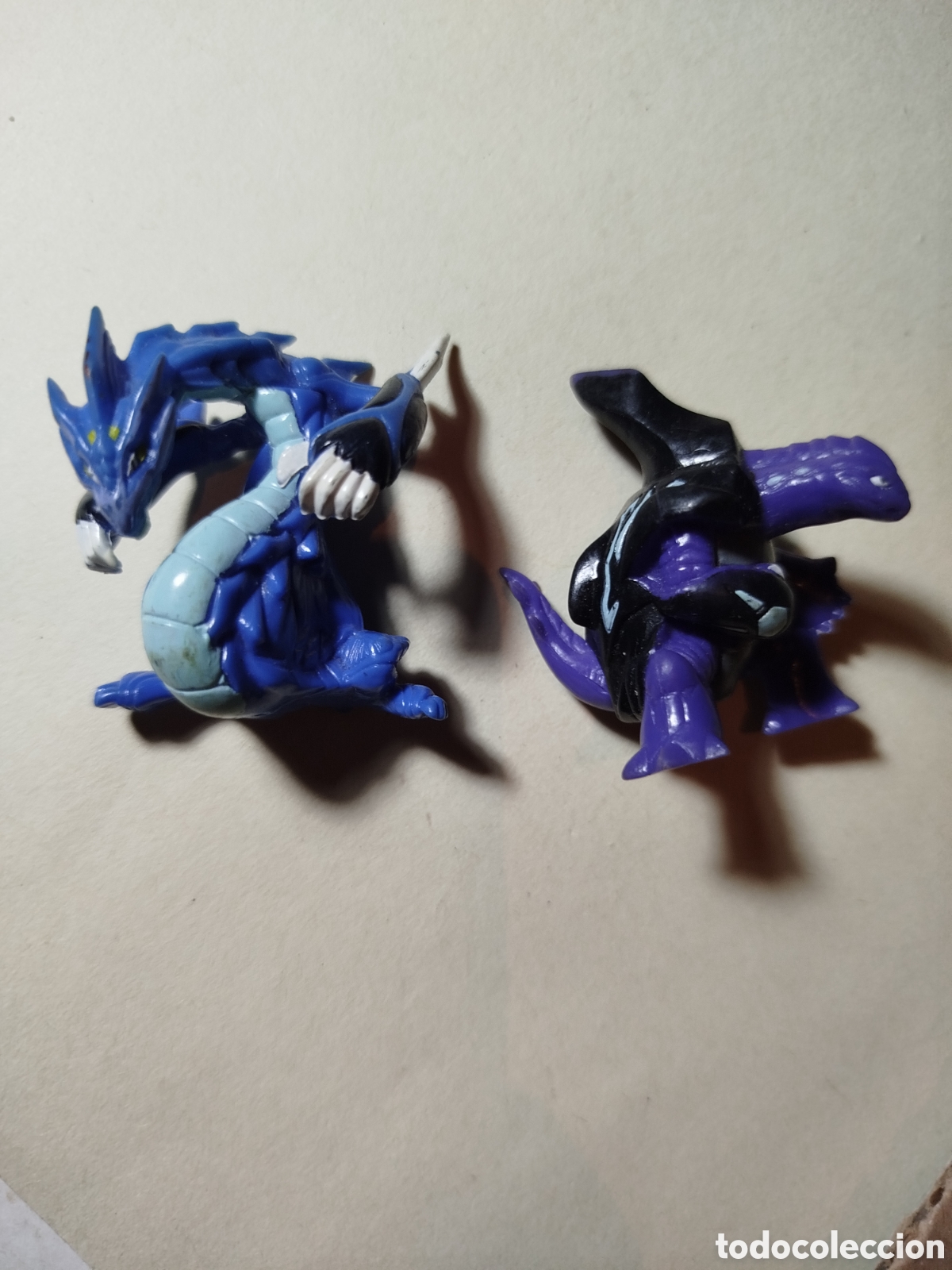 Juguetes antiguos y Juegos de colecci&oacute;n: Dos mini figuras monstruos pvc