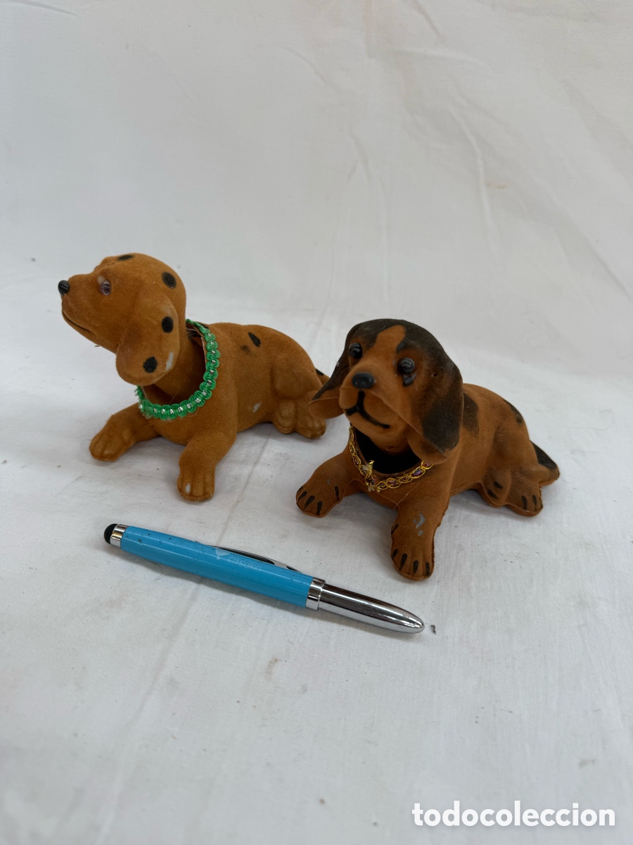 Giocattoli antichi e Giochi di collezione: Lote juguetes,perritos con cabesa balancin!