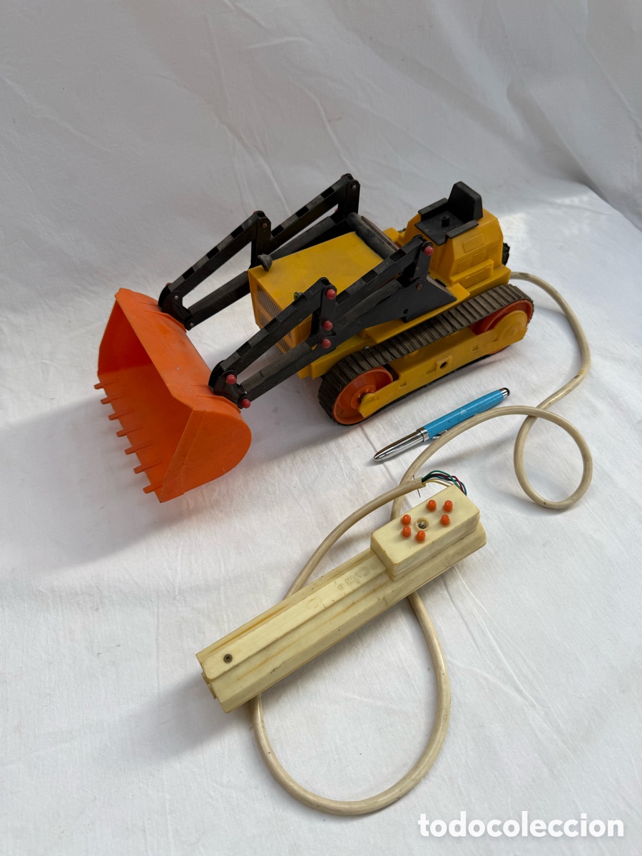 Juguetes antiguos y Juegos de colecci&oacute;n: Antiguo juguete excavadora de Clim!