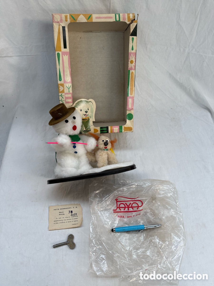 Juguetes antiguos y Juegos de colecci&oacute;n: Antiguo juguete de Paya,de cuerda,funcionando!