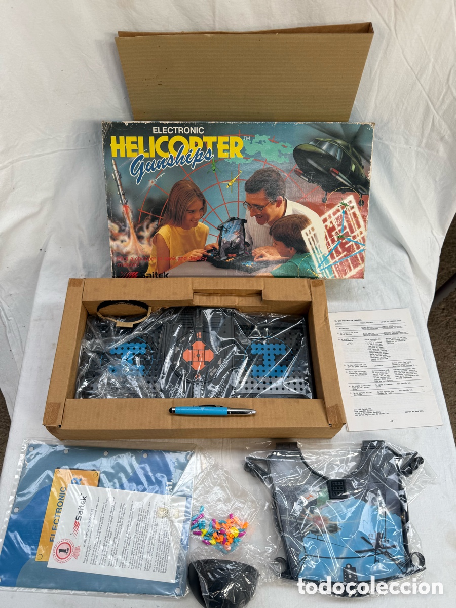 Juguetes antiguos y Juegos de colecci&oacute;n: Antiguo juguete,nuevo en caja,electronic Helicopter