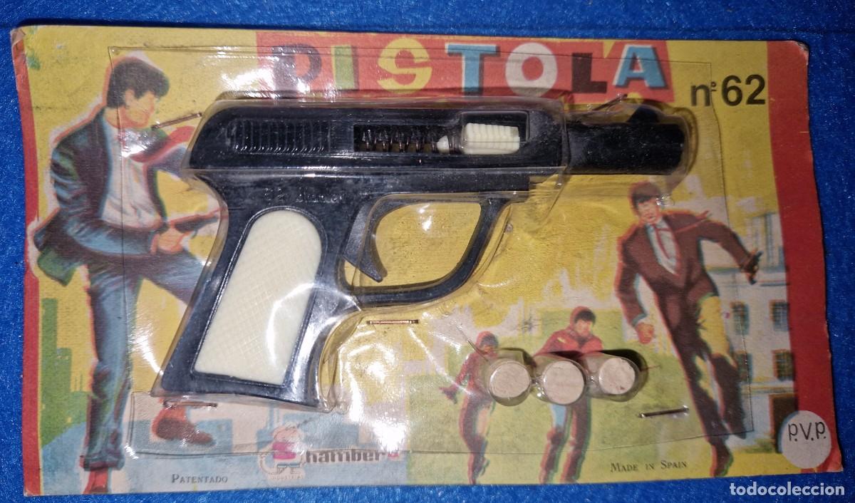 Jouets Anciens et Jeux de collection: PISTOLA LANZACORCHOS DE SHAMBERS