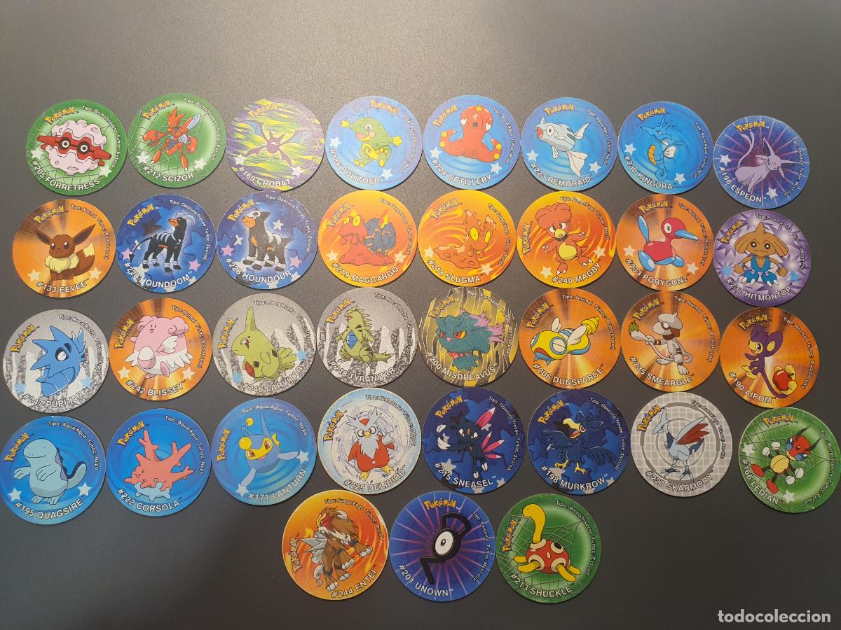 Altes Spielzeug und Spiele: COMPLETO 35/35 TAZO POKEMON -- A&Ntilde;O 2001 -- POKEMON STICKER TAZOS -- MATUTANO - ESPA&Ntilde;A --