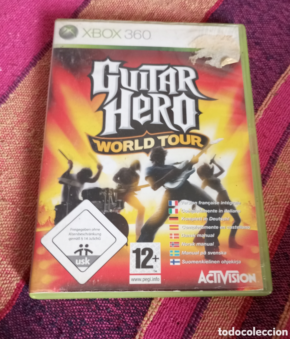 Juguetes antiguos y Juegos de colecci&oacute;n: Guitar Hero world tour.xbox 360