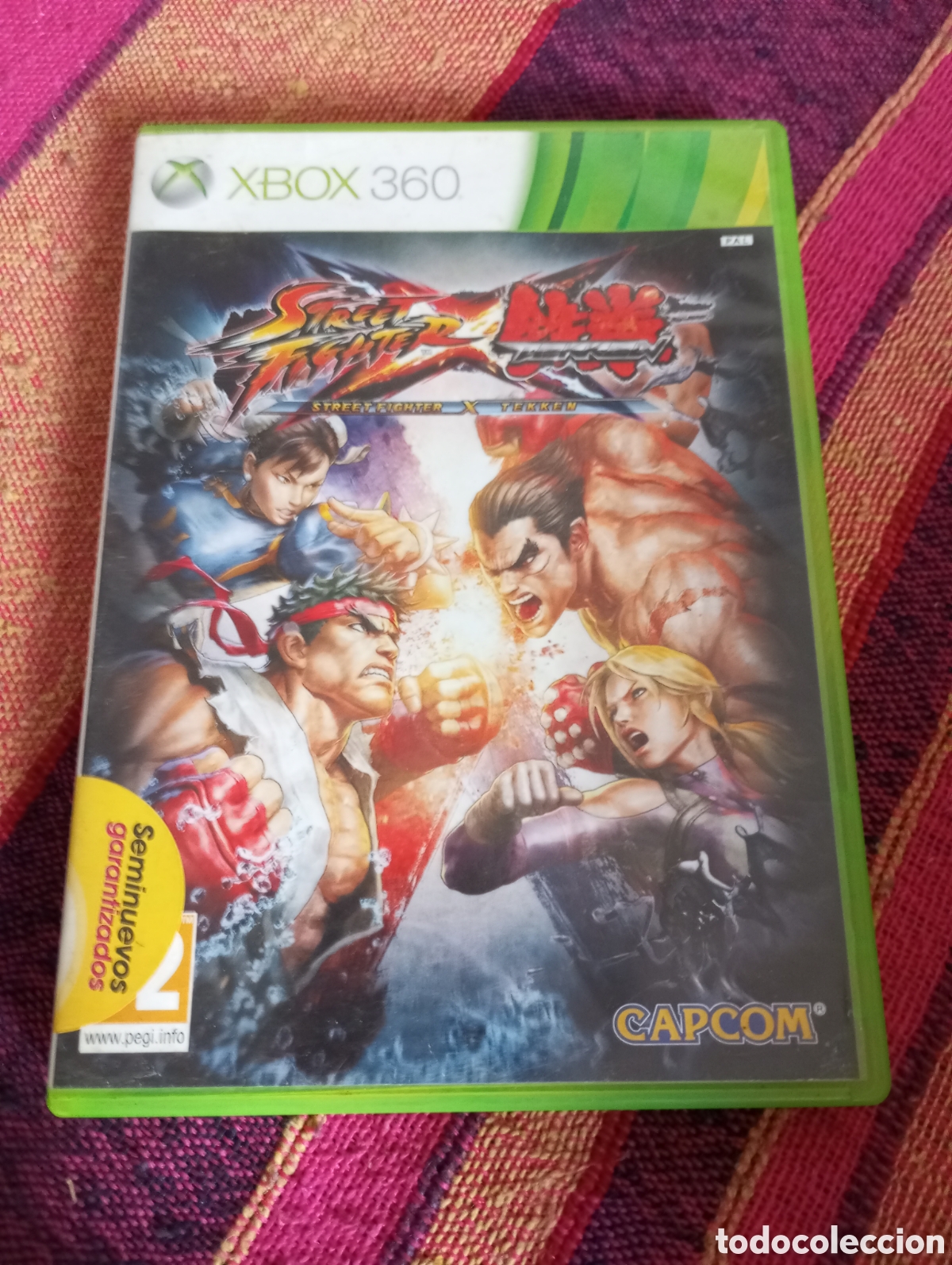 Juguetes antiguos y Juegos de colecci&oacute;n: Street fighter x tekken Xbox 360