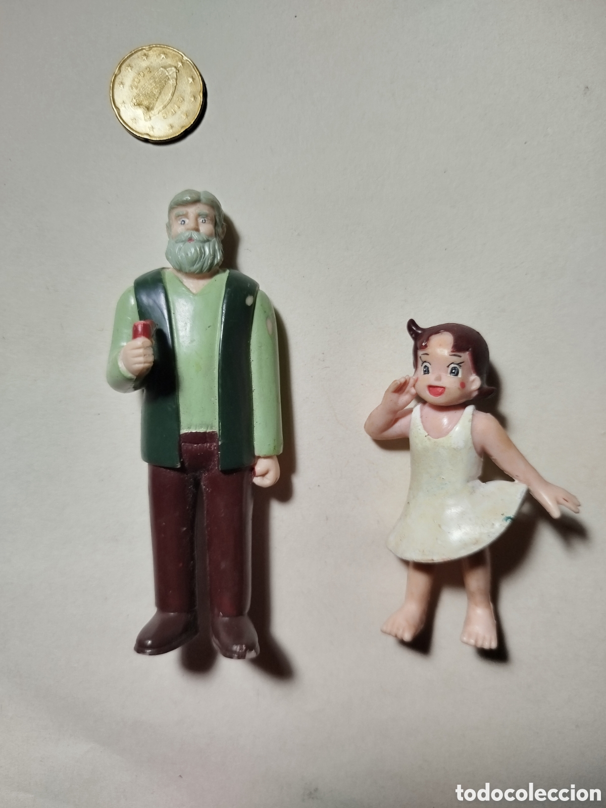 Juguetes antiguos y Juegos de colecci&oacute;n: Lote dos figuras pl&aacute;stico