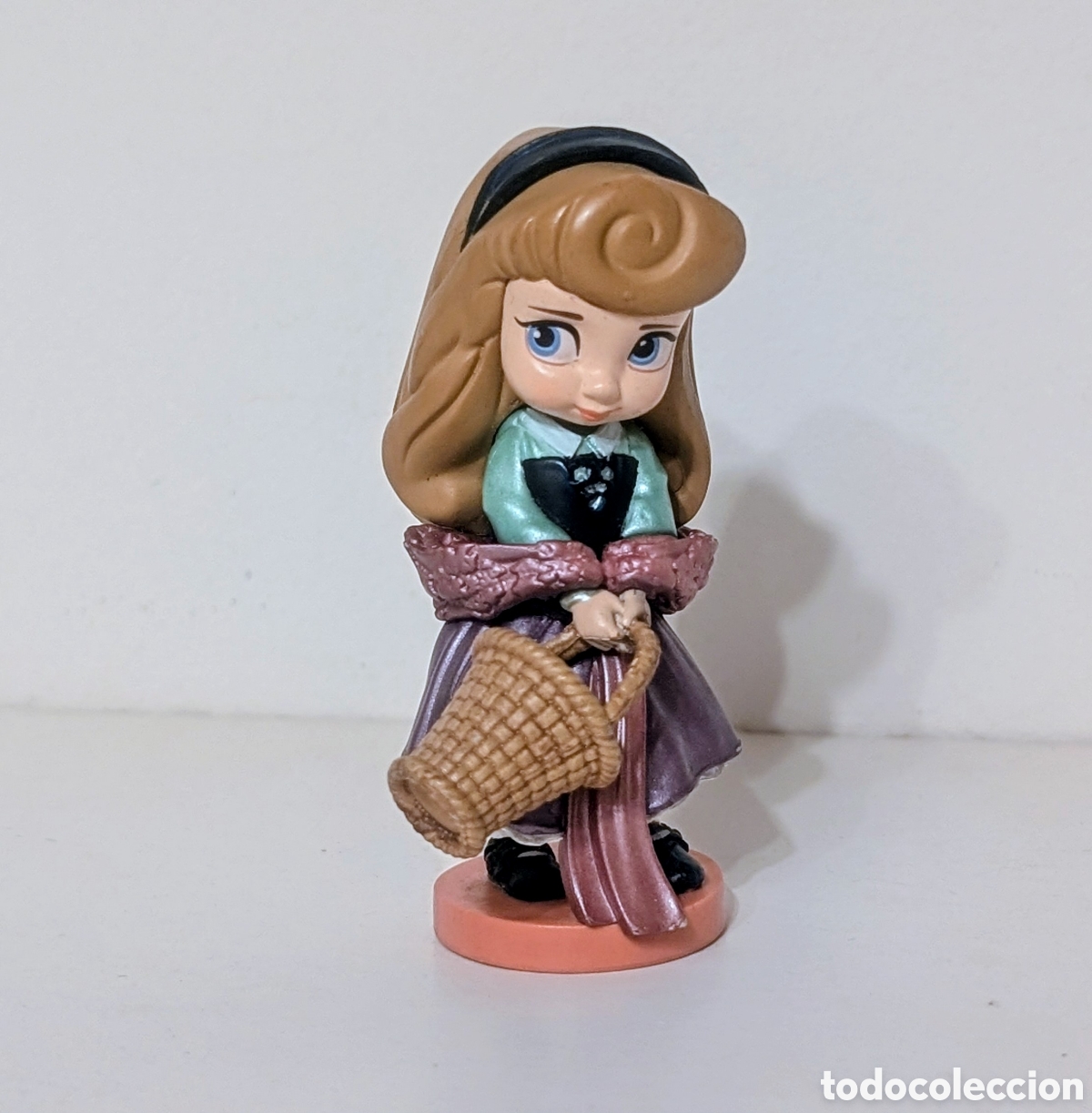 Juguetes antiguos y Juegos de colecci&oacute;n: FIGURA PVC PRINCESAS DISNEY NI&Ntilde;AS WALT DISNEY PICTURES PIXAR AURORA LA BELLA DURMIENTE