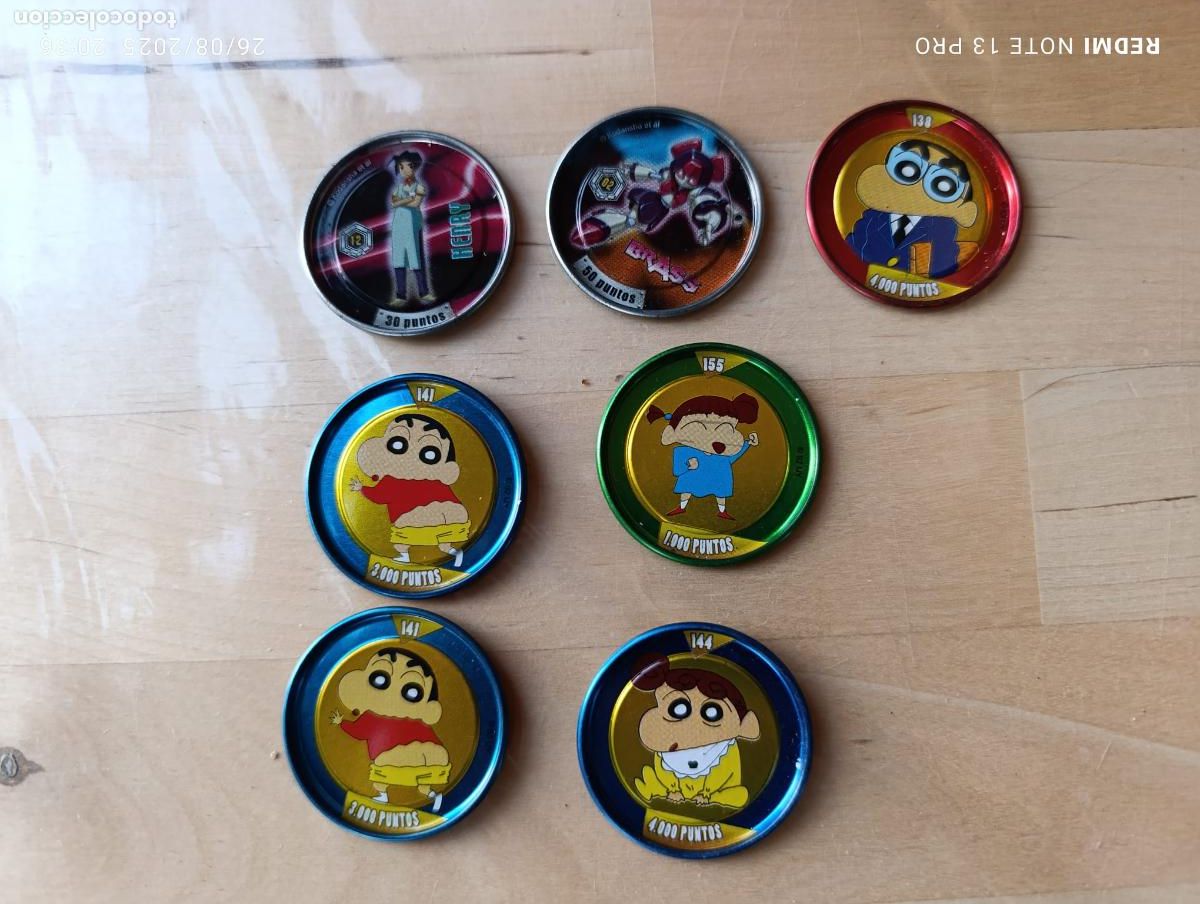 Antique Toys and Collectible Games: Lote tazos Metal Rappers Bollycao tazoS.