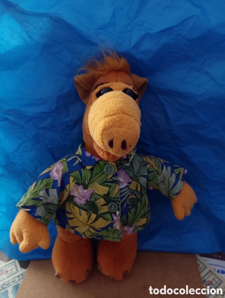 Juguetes antiguos y Juegos de colecci&oacute;n: Mu&ntilde;eco peluche antiguo de Alf serie tv retro a&ntilde;os 80/90