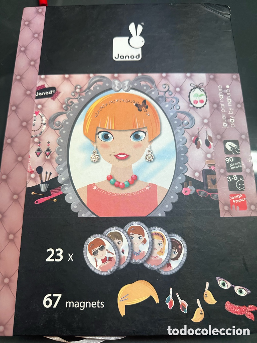 Juguetes antiguos y Juegos de colecci&oacute;n: Janod magnets juego magn&eacute;tico