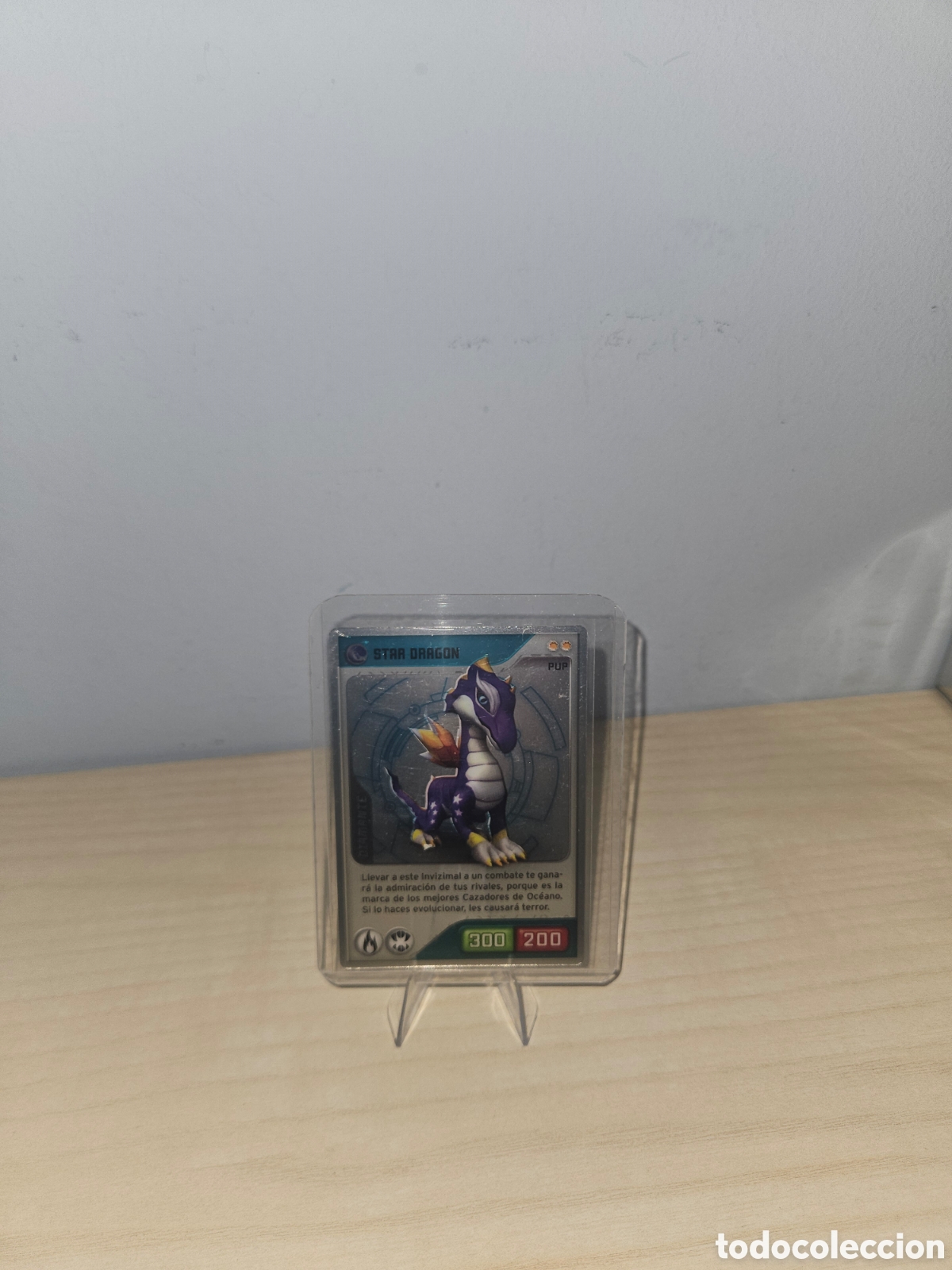 Juguetes antiguos y Juegos de colecci&oacute;n: Carta Star Dragon Invizimals