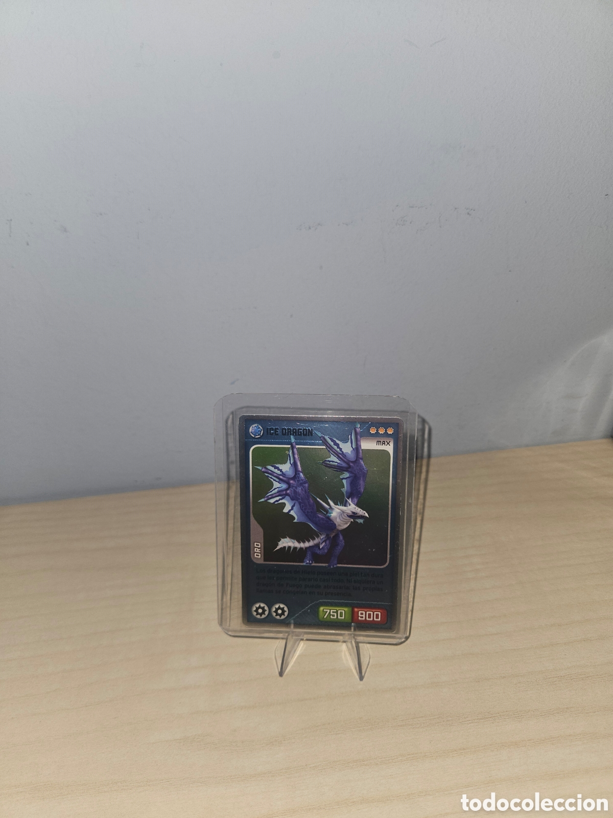 Juguetes antiguos y Juegos de colecci&oacute;n: Invizimals Ice Dragon Carta