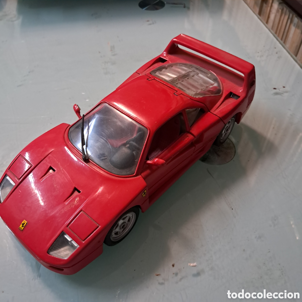 Juguetes antiguos y Juegos de colecci&oacute;n: FERRARI F40 escala 1/20 , marca Guiloy