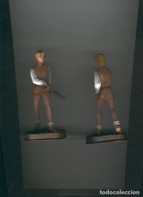 Giocattoli antichi e Giochi di collezione: Figura Resina Fernando serie El Guerrero del Antifaz - Manuel Gago