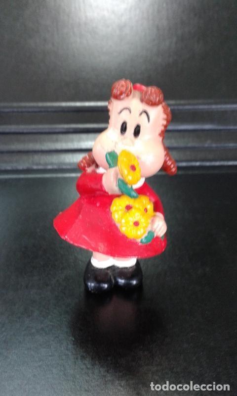 Juguetes antiguos y Juegos de colecci&oacute;n: Figura de goma: La peque&ntilde;a Lulu - Varios