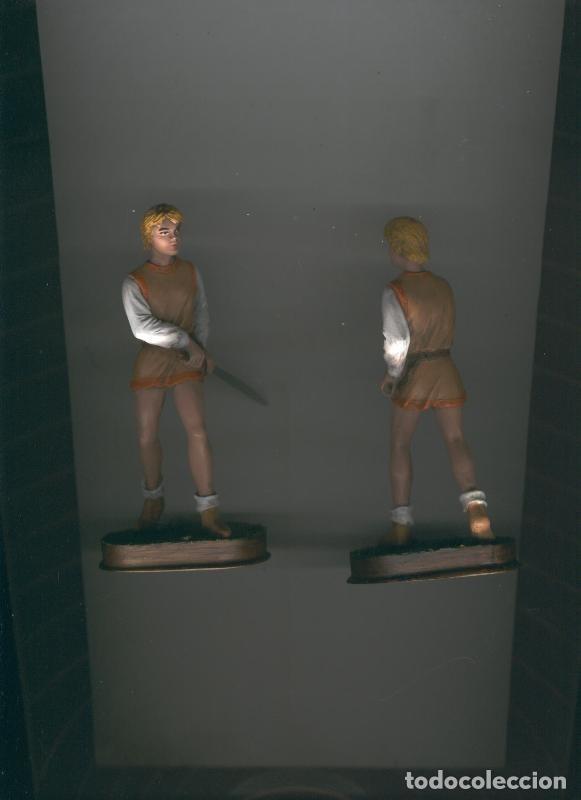 Giocattoli antichi e Giochi di collezione: Figura Resina Fernando serie El Guerrero del Antifaz - Manuel Gago